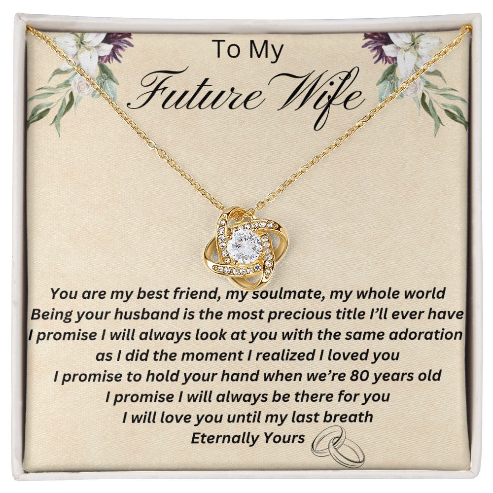 Future Wife Necklace, Valentine'S Day Gift For Fiance €“ Necklace For –  Rakva